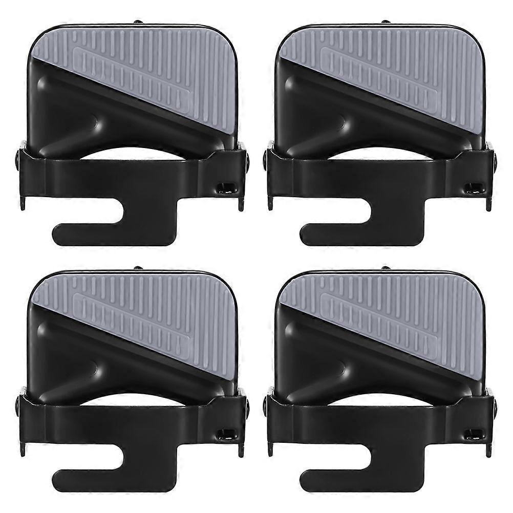 Mountain Bike Pedals Bike Pedal Replacement with 4Pairs Durable Iron Material