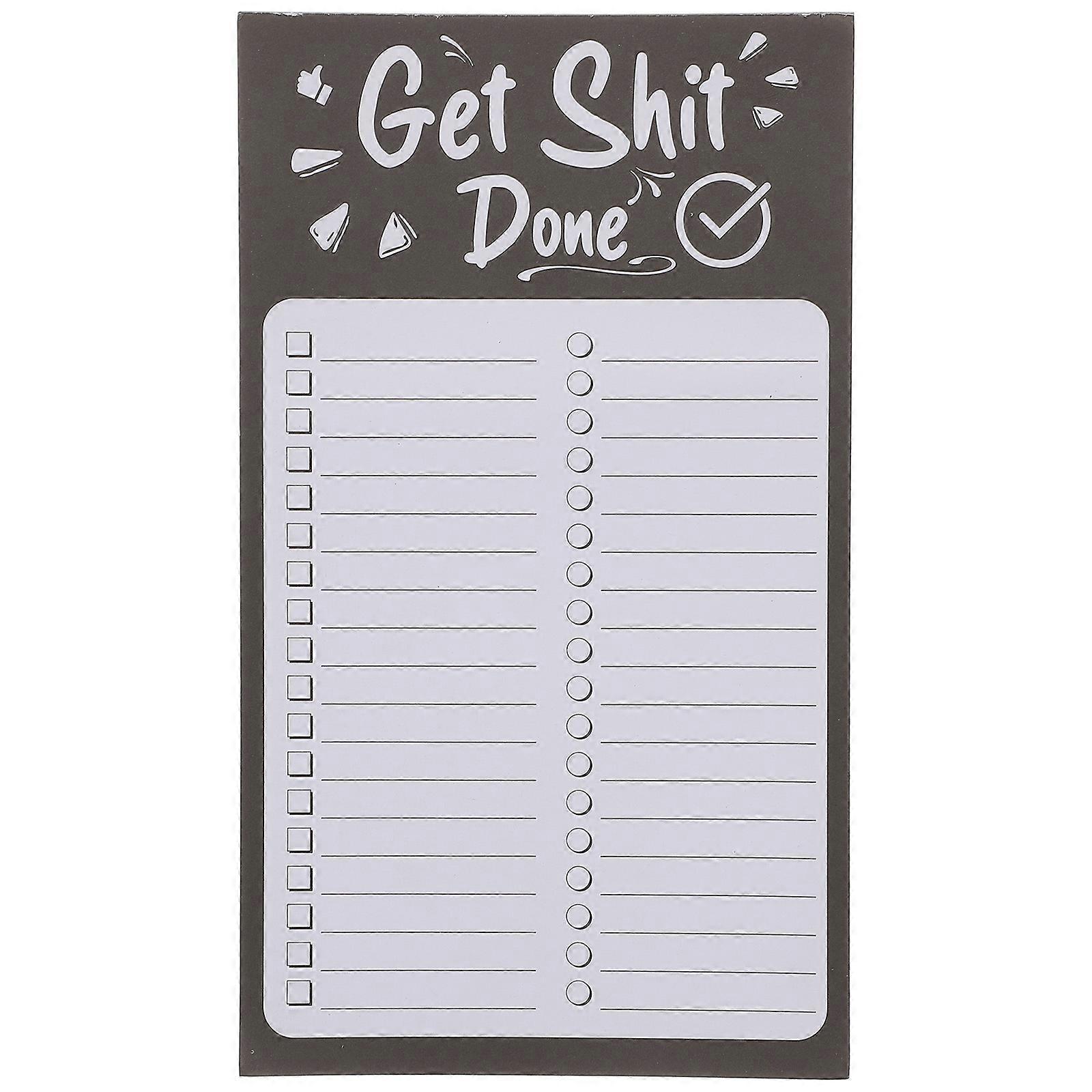 Magnetic Notepad Shopping List Notepad for Office Use with Strong Magnet