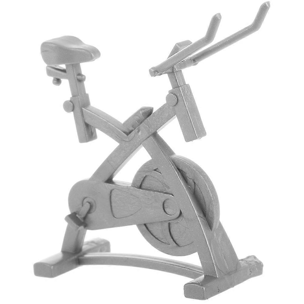 Equipment Mini Exercise Bike for Gym Scenes Grey Plastic