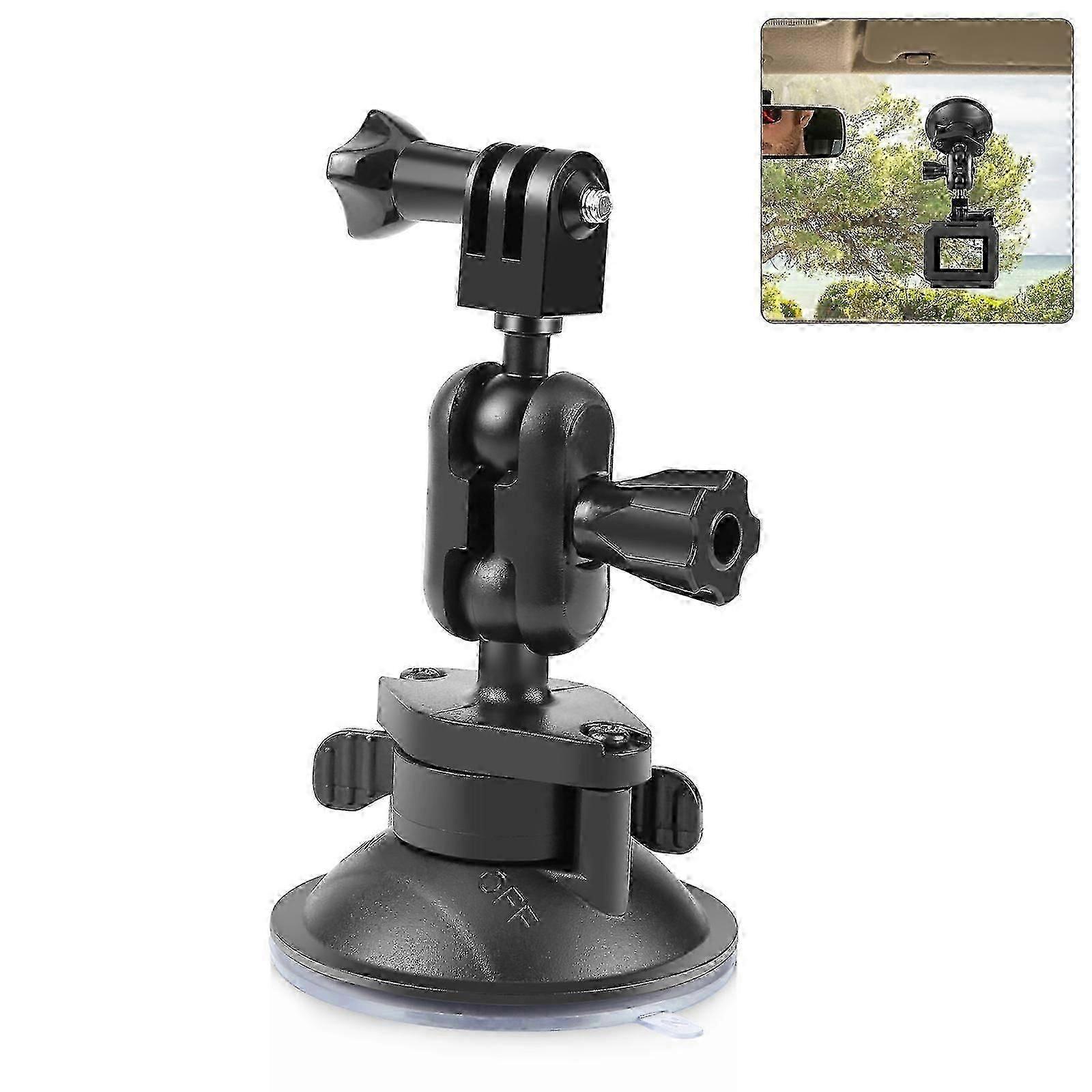 Flexible magic arm mount for action cameras with quick release