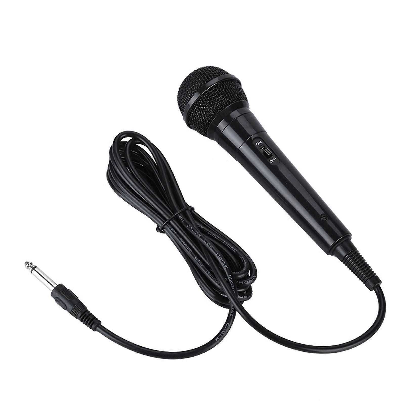 Portable Handheld Moving-coil Wired Dynamic Microphone Clear Voice For Karaoke