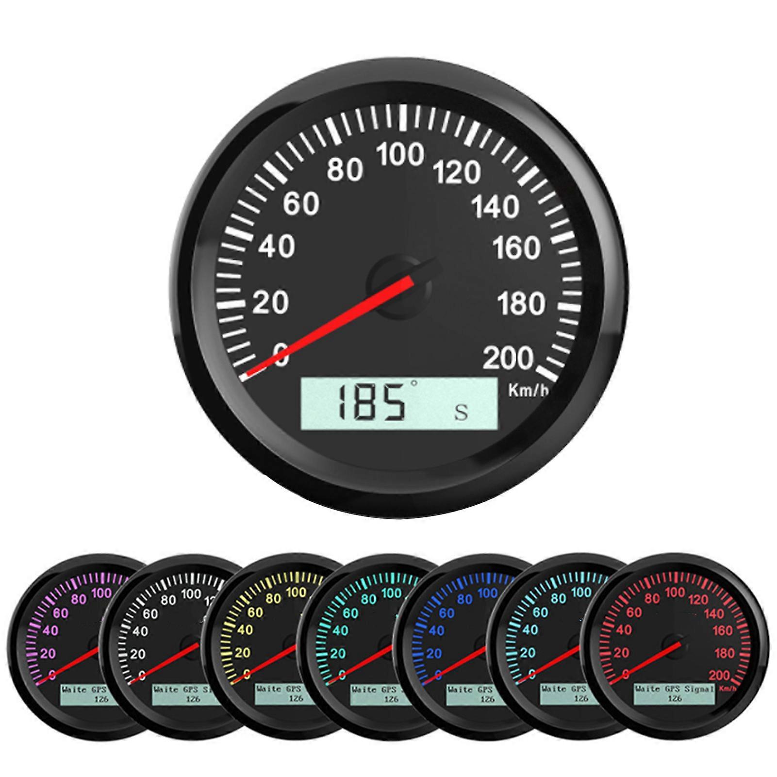 85mm Colorful Backlit Speed Gauge for BMW Cars with Clear Display and Easy Installation