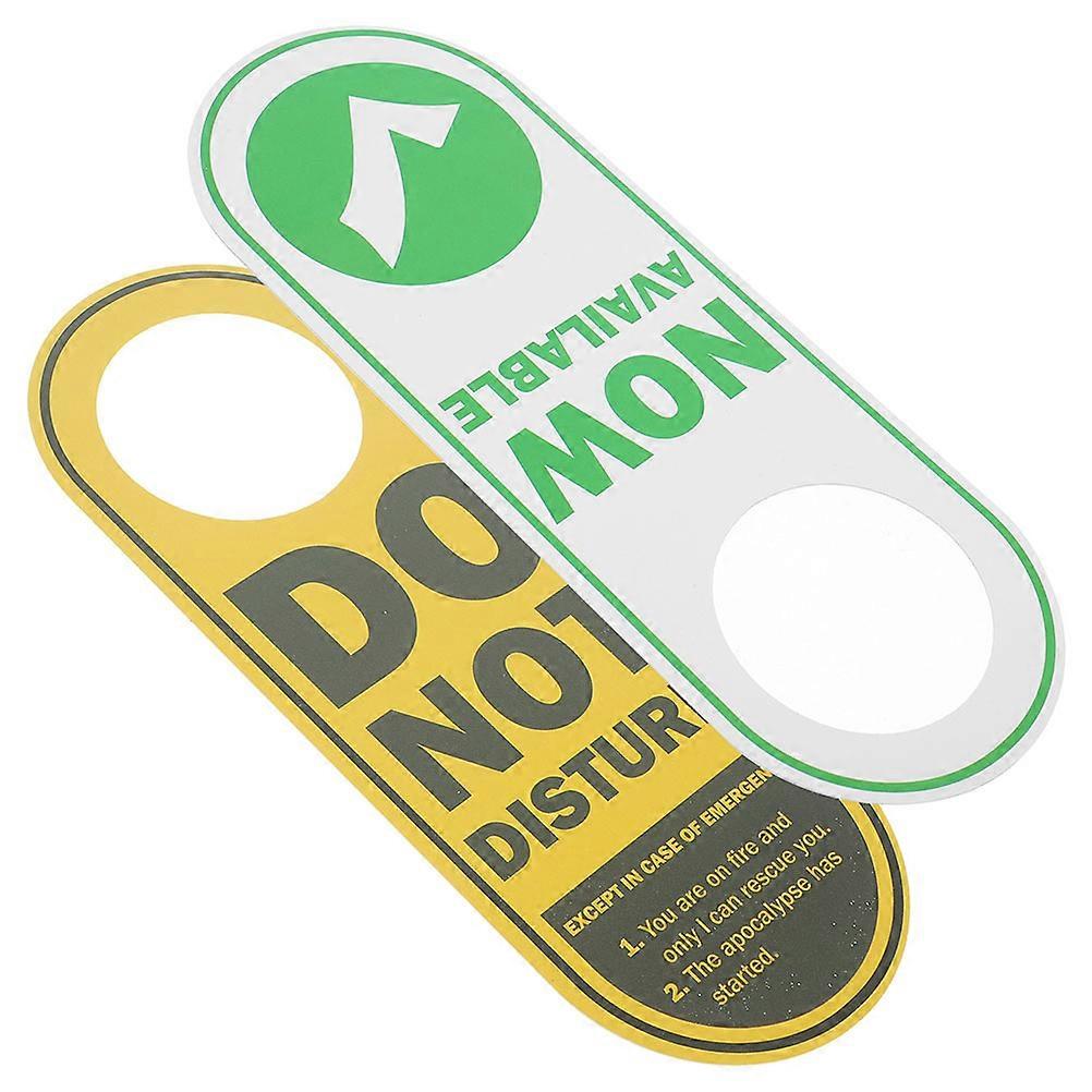 Office Door Knob Hanger Sign for Privacy 6Pcs Do Not Disturb Sign