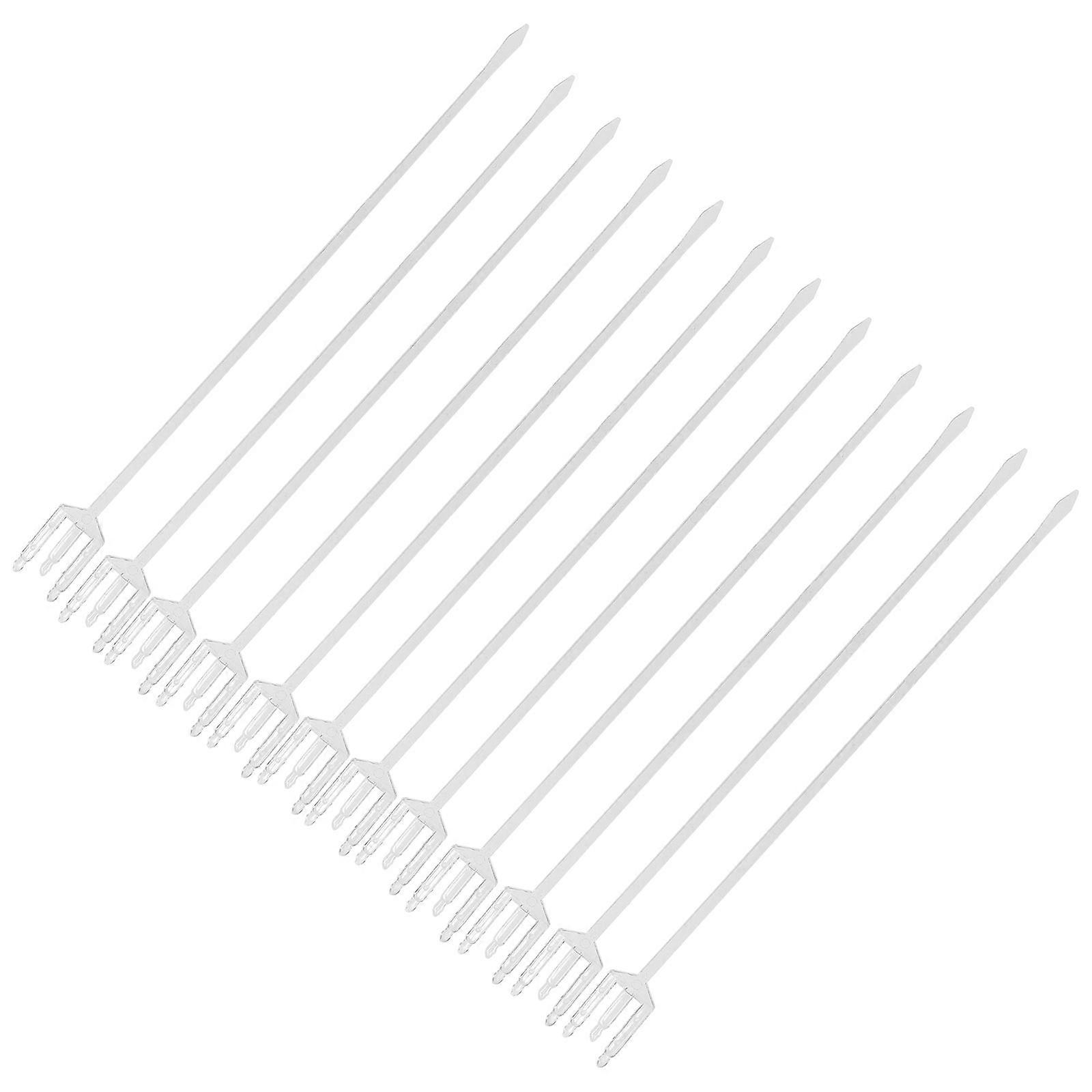 Flower Bouquet Packaging Material Transparent for Decoration 80Pcs Holder