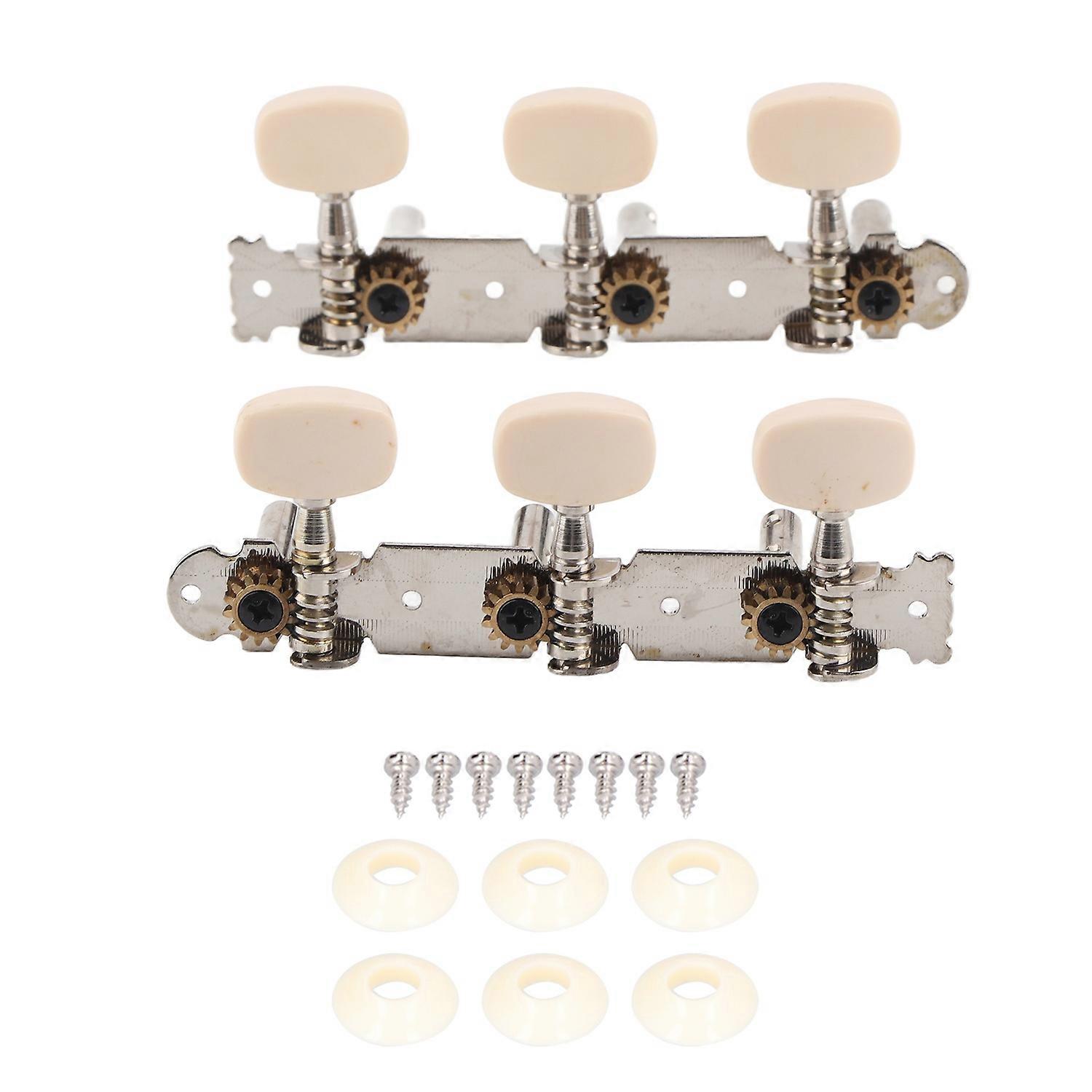 Feature:
1. Guitar tuning pegs, divided into left and right, including 3L and 3R, ideal to replcce t