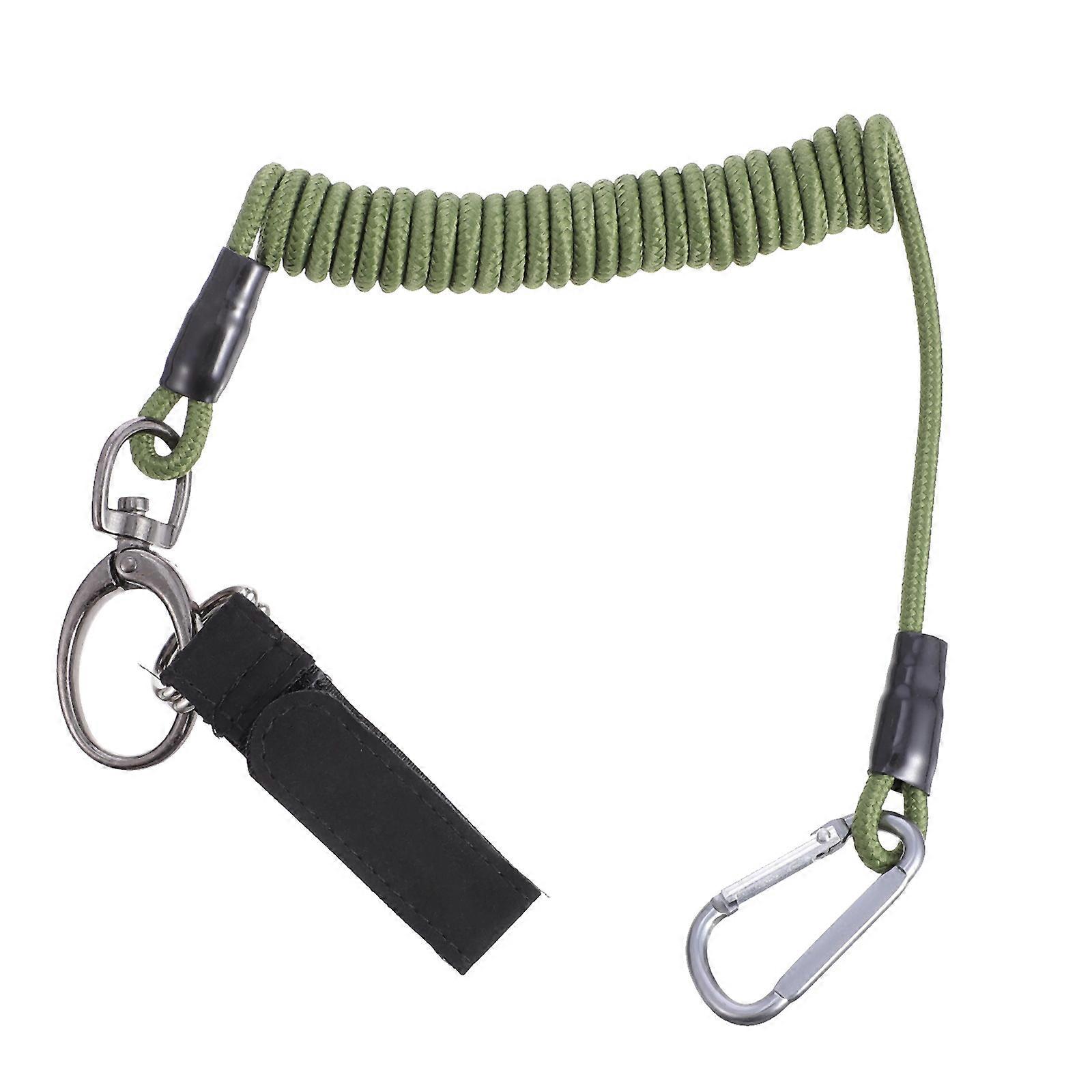 3Pcs Kayak Paddle Strap Rope for Kayak Use Green Durable Leash