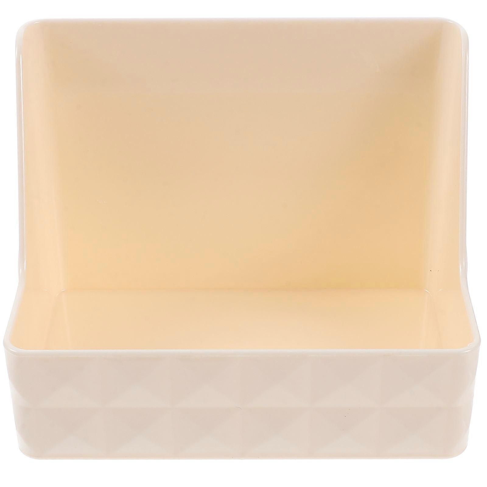 Jewelry Storage Case 3Pcs Rectangular Organizer For Bathroom Use Compact Design With Certified Material