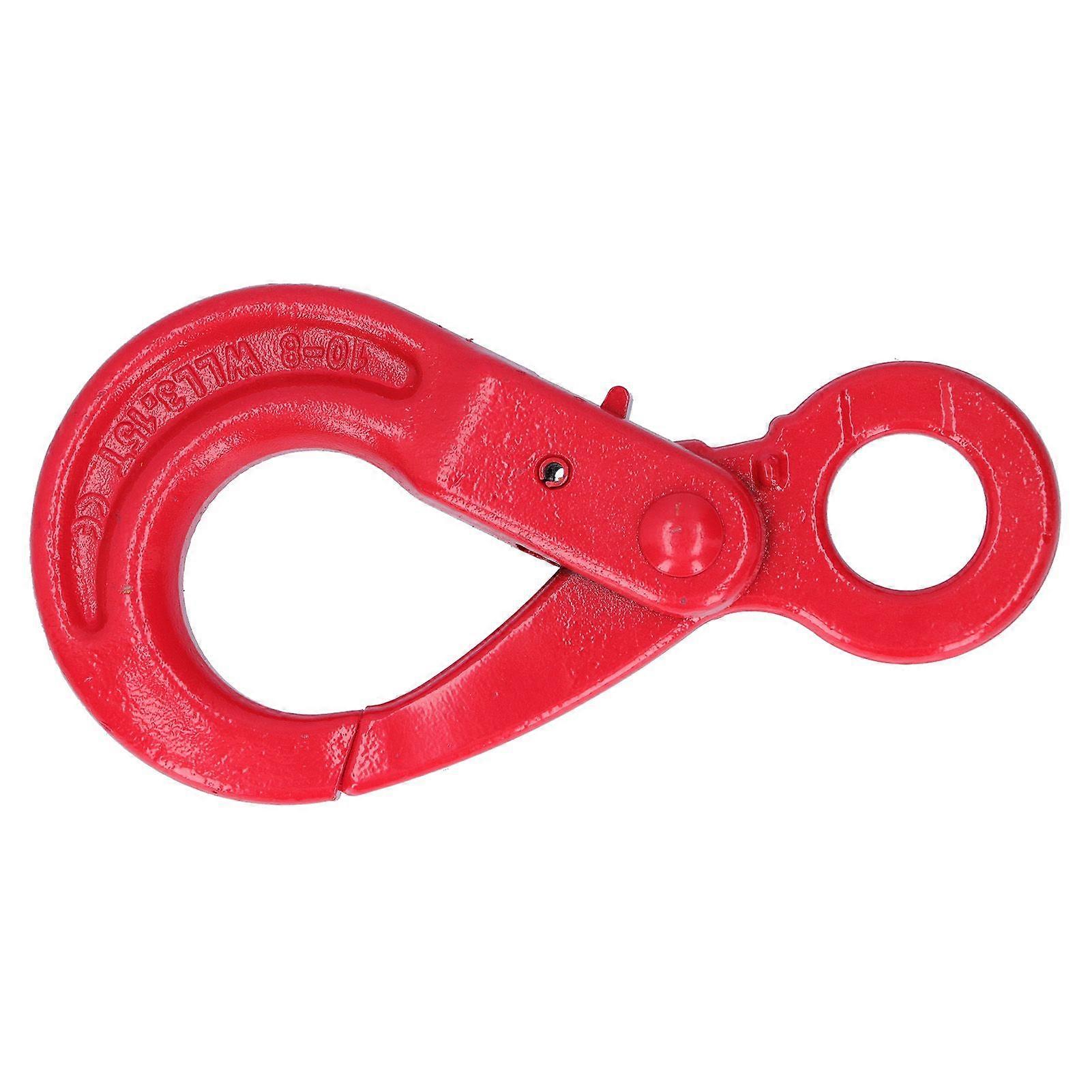 High quality  Eye type self-locking hook Eye type safety hook Rotating lifting