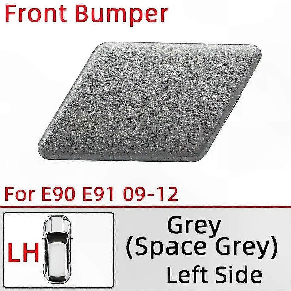 Headlamp Washer Nozzle Cover for E90 E91 LCI 2005-2012 Headlight Water Spray Cap Painted Lid Replacement Trim Accessory