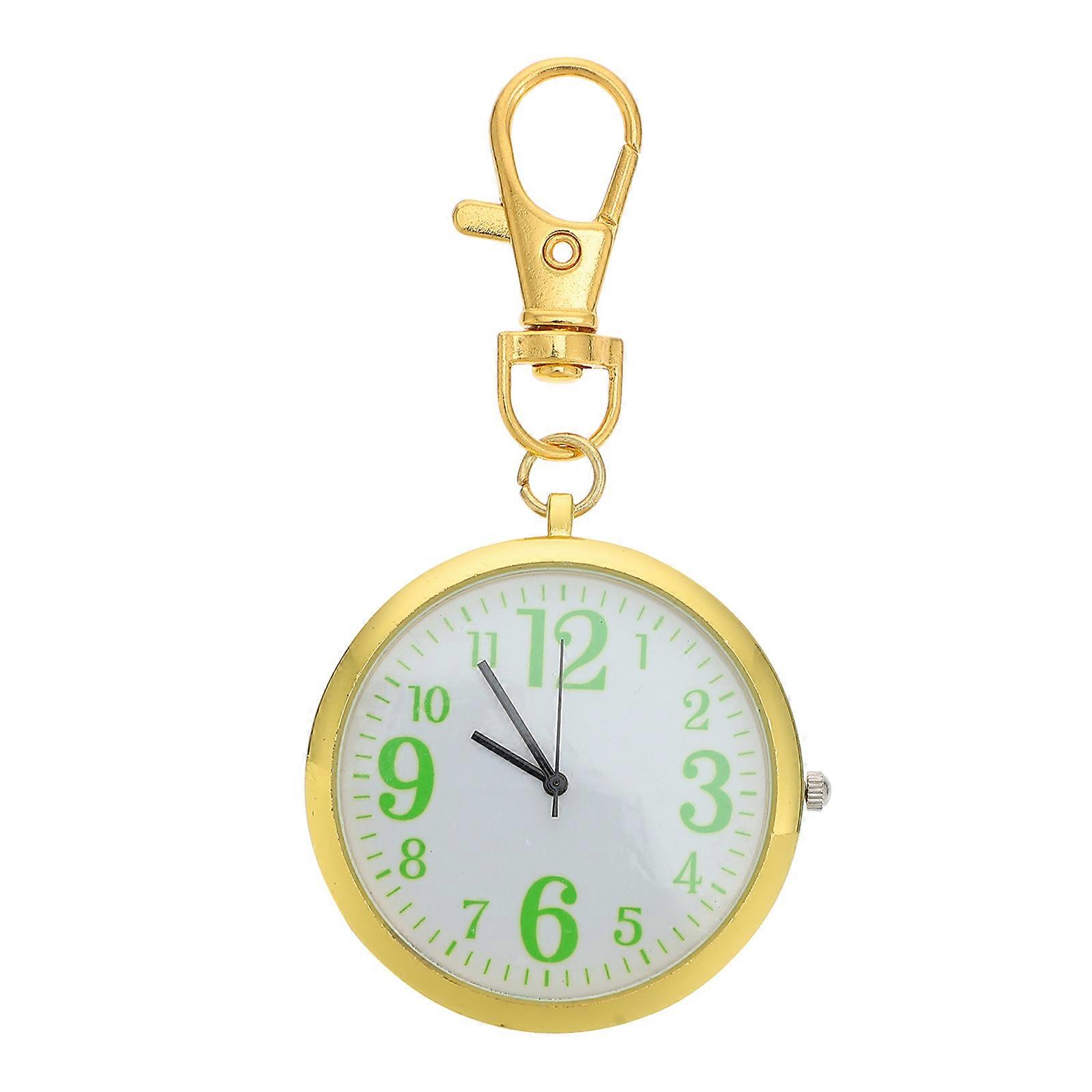 Kids Digital Watch Hanging Alloy Watch Gifting Round Modern Design Children 3.1×1.8×0.4in Time Reading 1Set