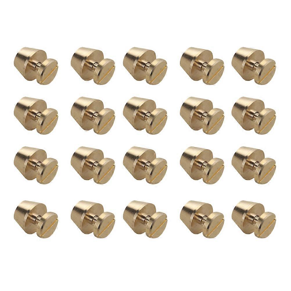 DIY Copper Screw Nail Tower Head Accessories 90Pcs for Bag Making