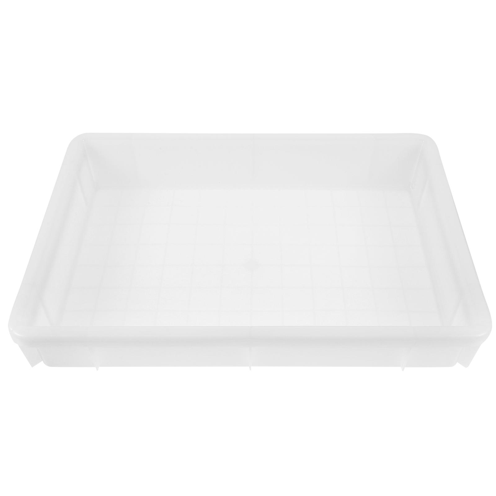 White Utility Box Box for Storage Use 3Pcs Logistics Turnover Containers