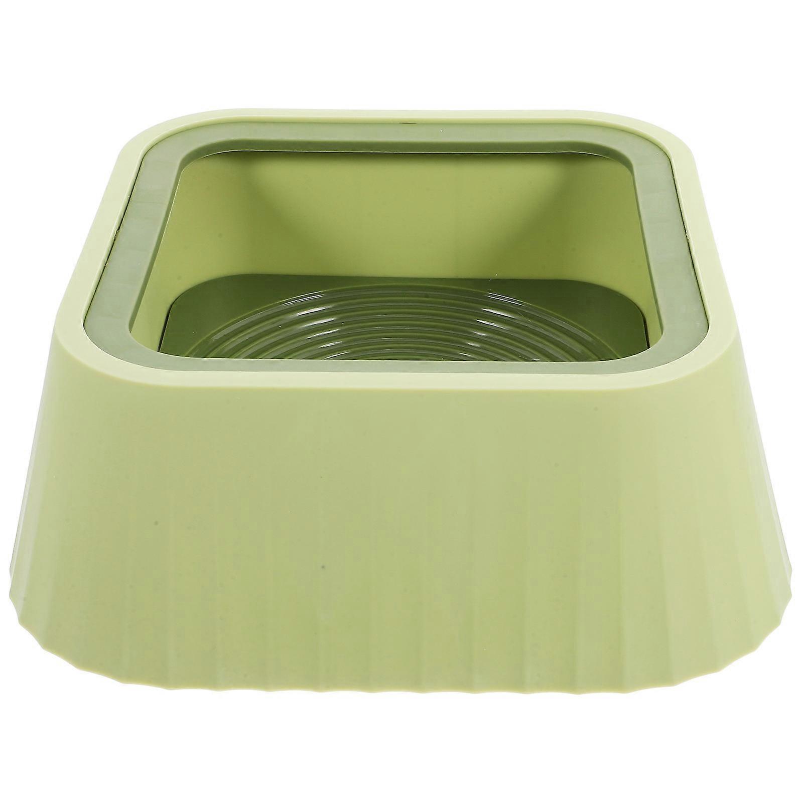 Anti Spill Cat Water Bowl Function 4Pcs ABS Material Pet Feeder