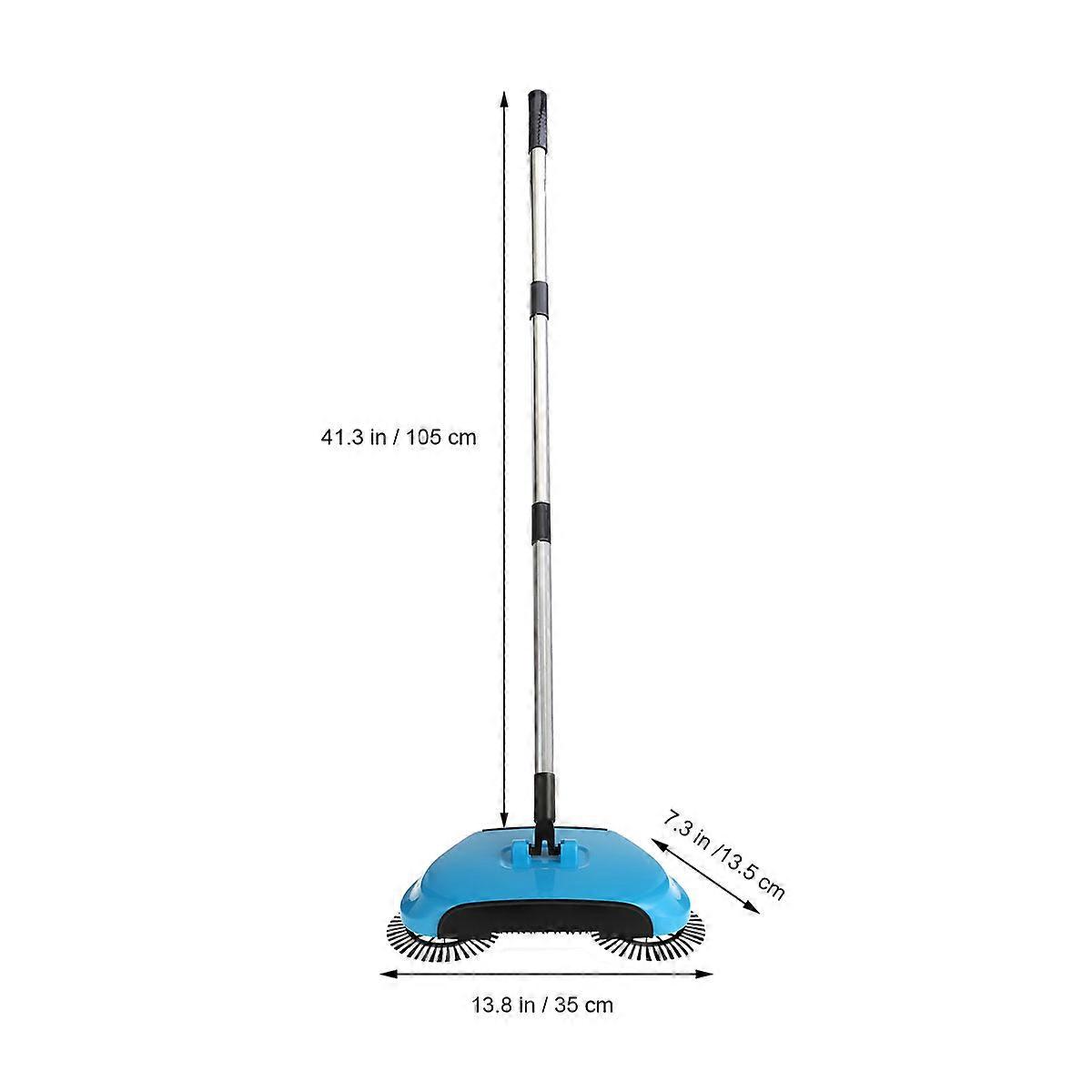 Push Broom Hand Sweeper Multi-Function with 1Pcs for Household Cleaning