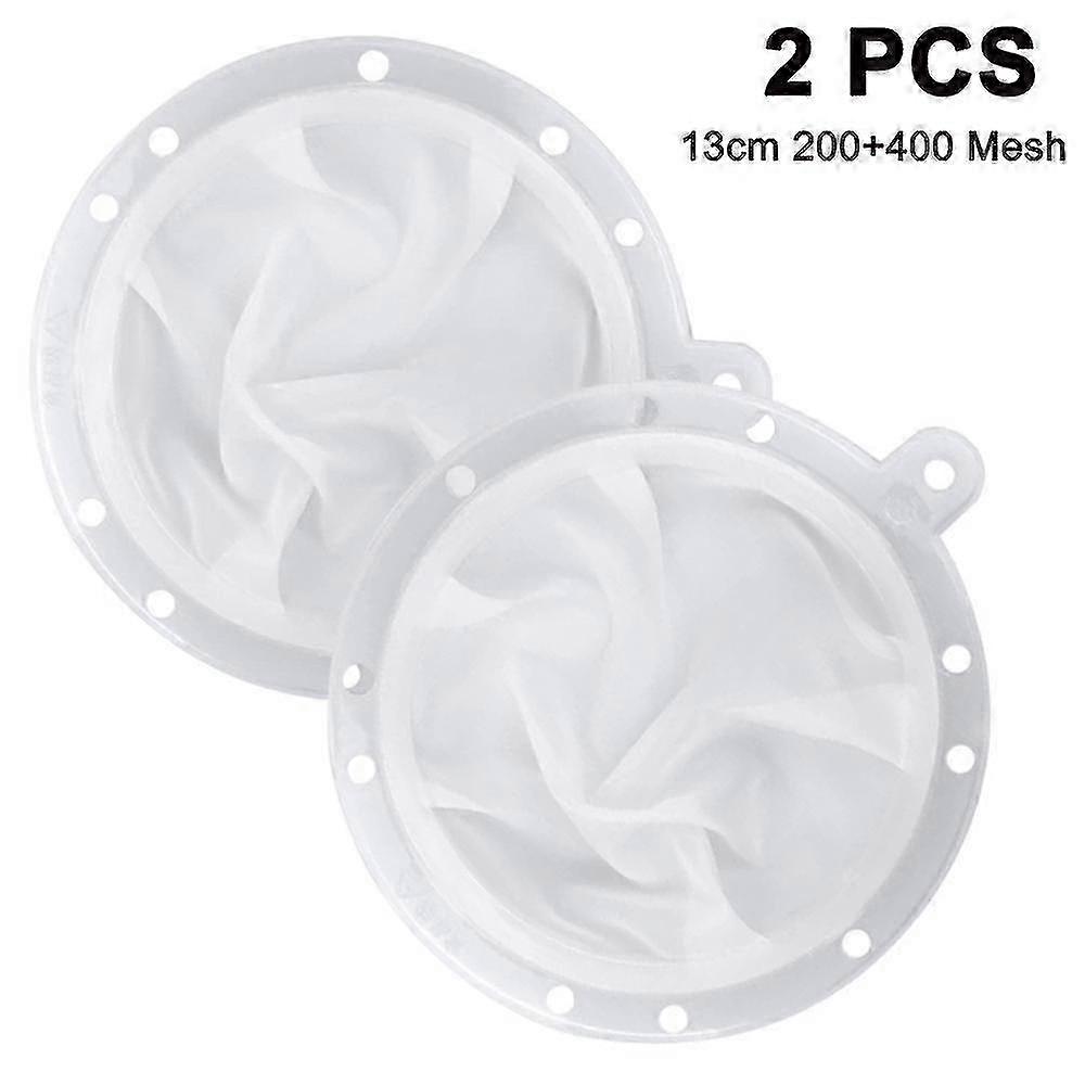 2-Piece cooking strainer set with fine 200+400 mesh