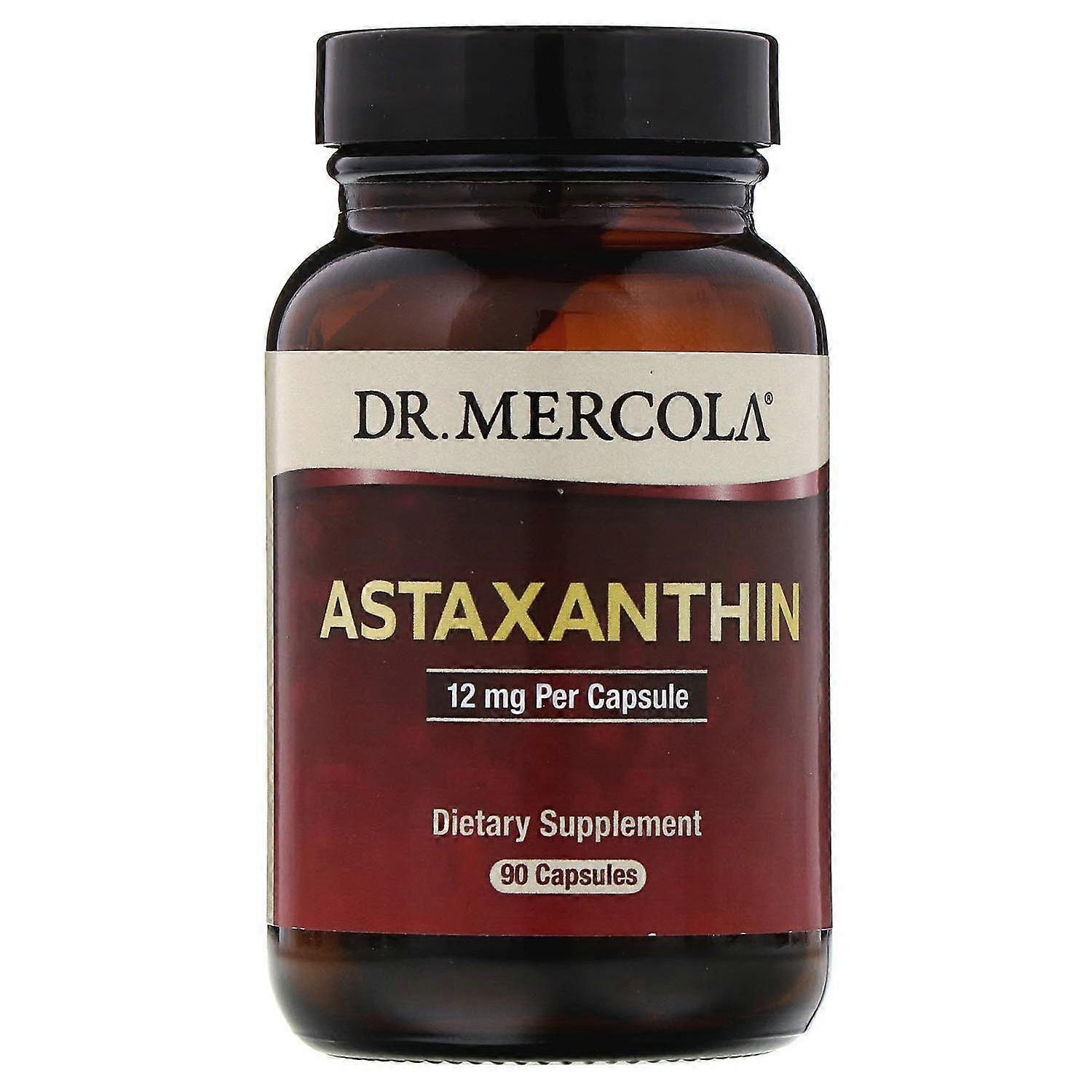 Dr. Mercola, Astaxanthin, 12 mg, 90 Capsules