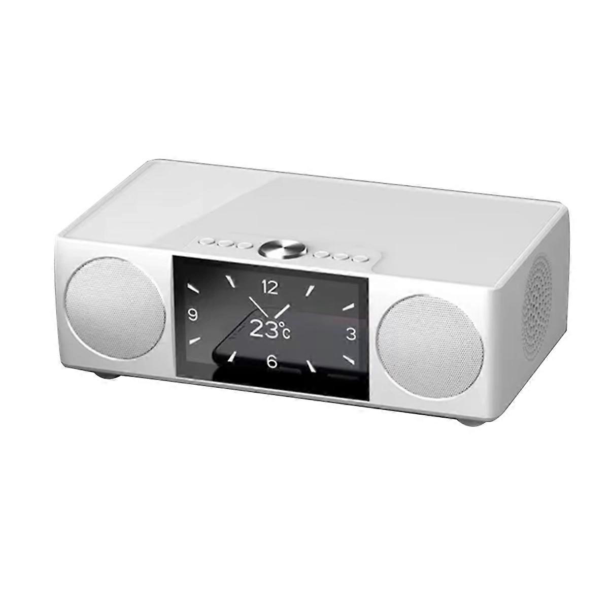 Video Bluetooth Speaker Theater Record Sound Music Display White
