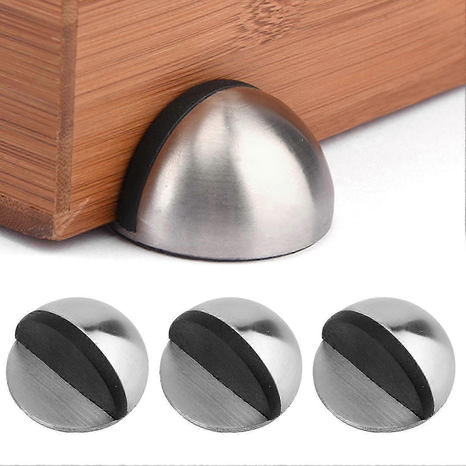 4pcs Bedroom Security Door Stopper Set Wall Protector For Bottom