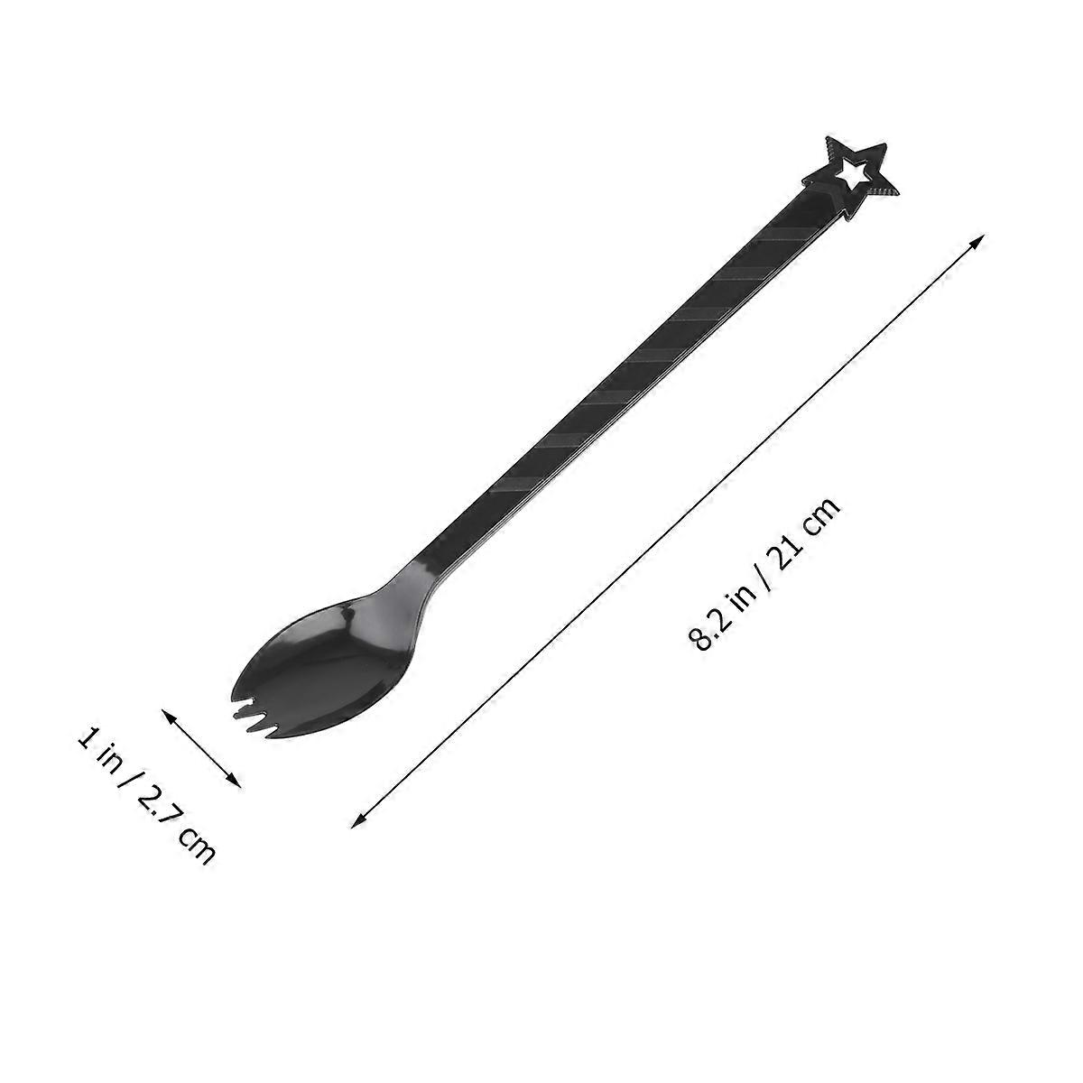 for Party Use 100Pcs Black Long Handle