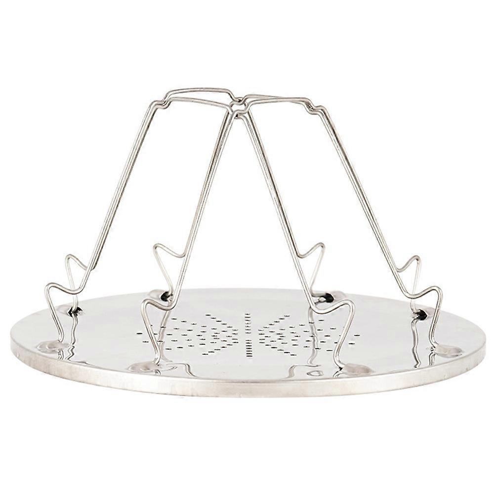 Silver Kitchen Toast Rack for Toast Warming Use 2Pcs Stainless Steel