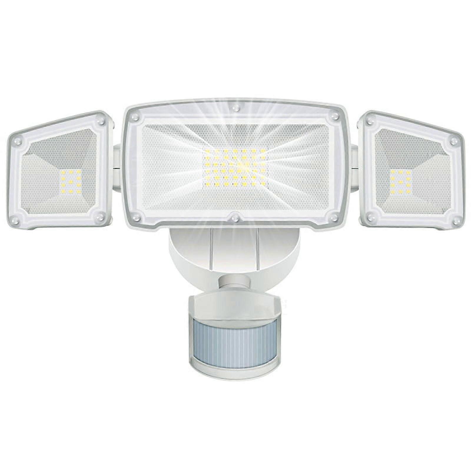 Adjustable IP65 Waterproof, Outdoor Motion Sensor Light for Garage
