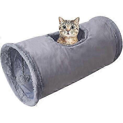 Exploration Haven: Durable Premium Construction Collapsible Cat Tunnel For Interactive Fun, Crinkle Cat Toys Encourage Exercise In A Play Tunnel Tube