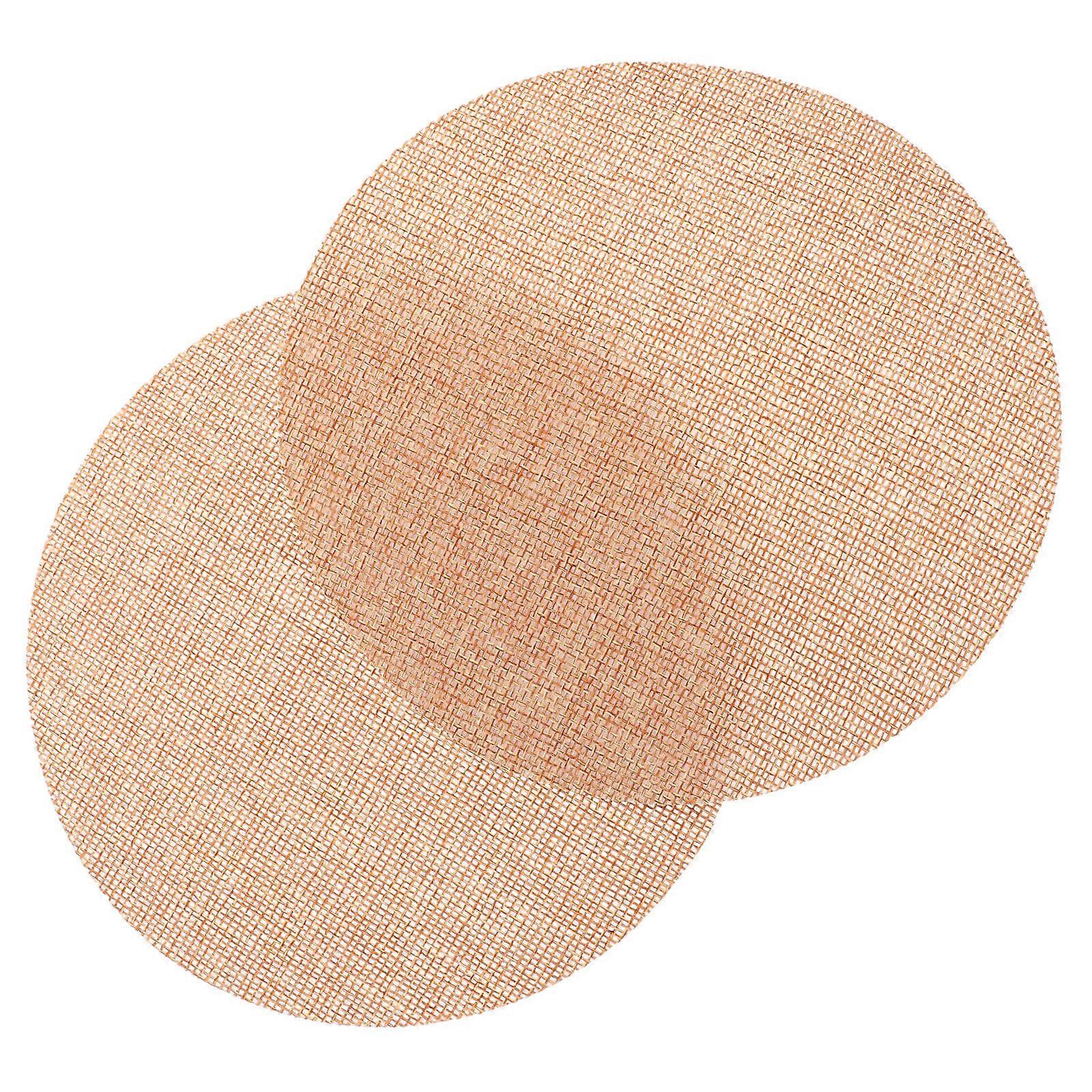 Ceiling Lampshade Fabric for Dazzling Proof Light Brown 4Pcs Diffuser