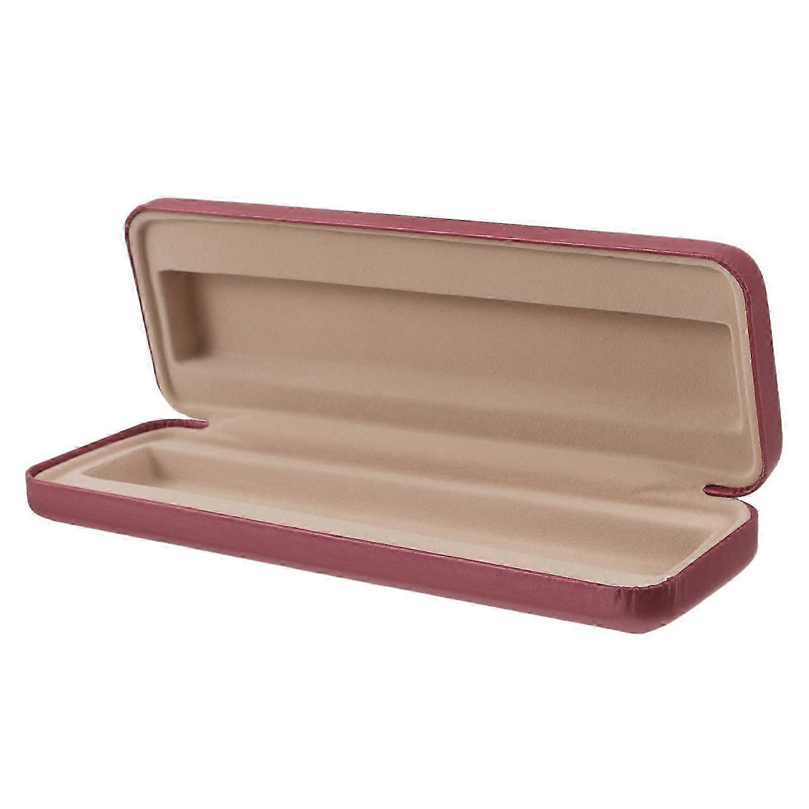 Harmonica Storage Case for Storage Holes Harmonica Holder Pink PU Box
