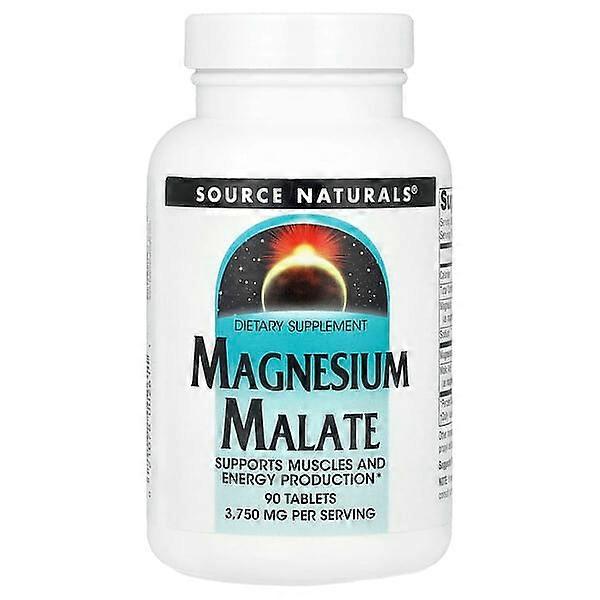 Source Naturals, Magnesium Malate, 90 Tablets