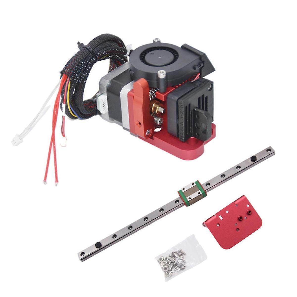 Extruder Direct Drive Upgrade Kit with Linear Rail Slide Kit X Linear Guide Kit with Backplane Bracket B