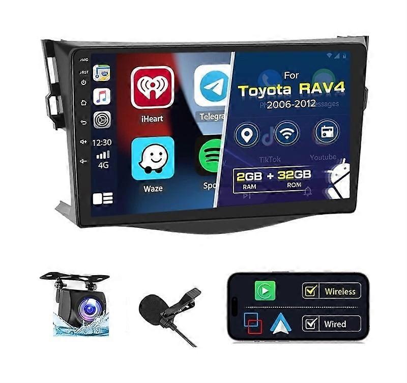 Car Stereo Radio for Toyota Rav4 2006-12 2+32g Android Carplay