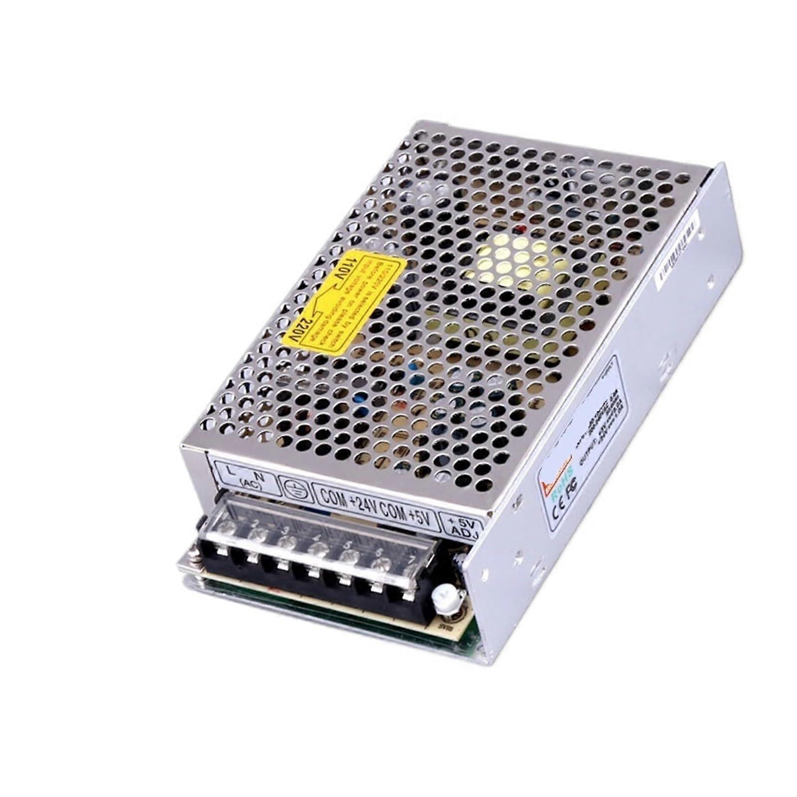 Dual Output Switching Power Supply 50W 5V 12V 24V +/12V 15V For Mechanical Equipment