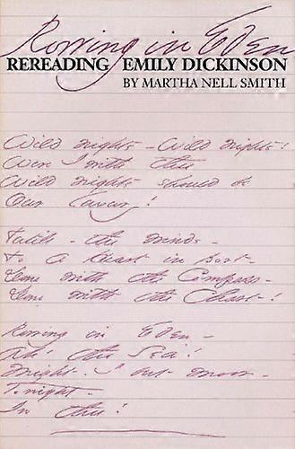 Rowing in Eden: Rereading Emily Dickinson