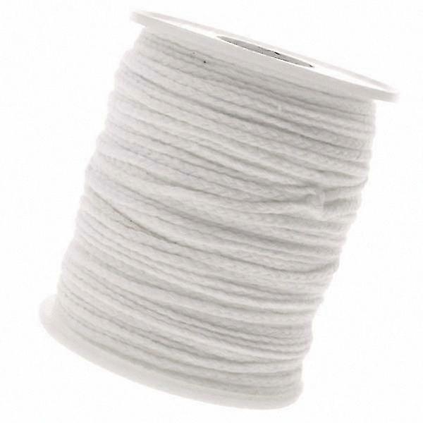 5 Spools of 61m Organic Cotton Braid Thread for Crafting