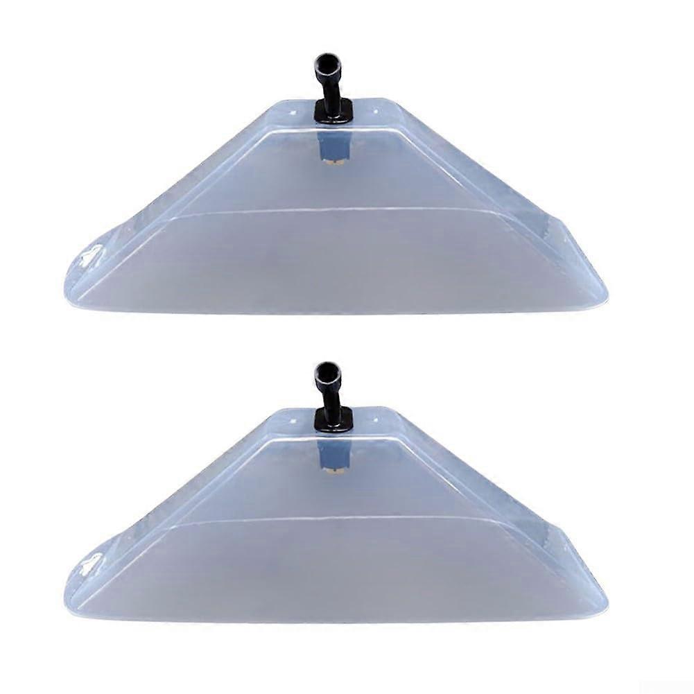 Windproof Spray Nozzle Heads 2Pcs For Agricultural Electric Sprayers 1.5Thread Copper PP Uniform Atomization Reduced Waste