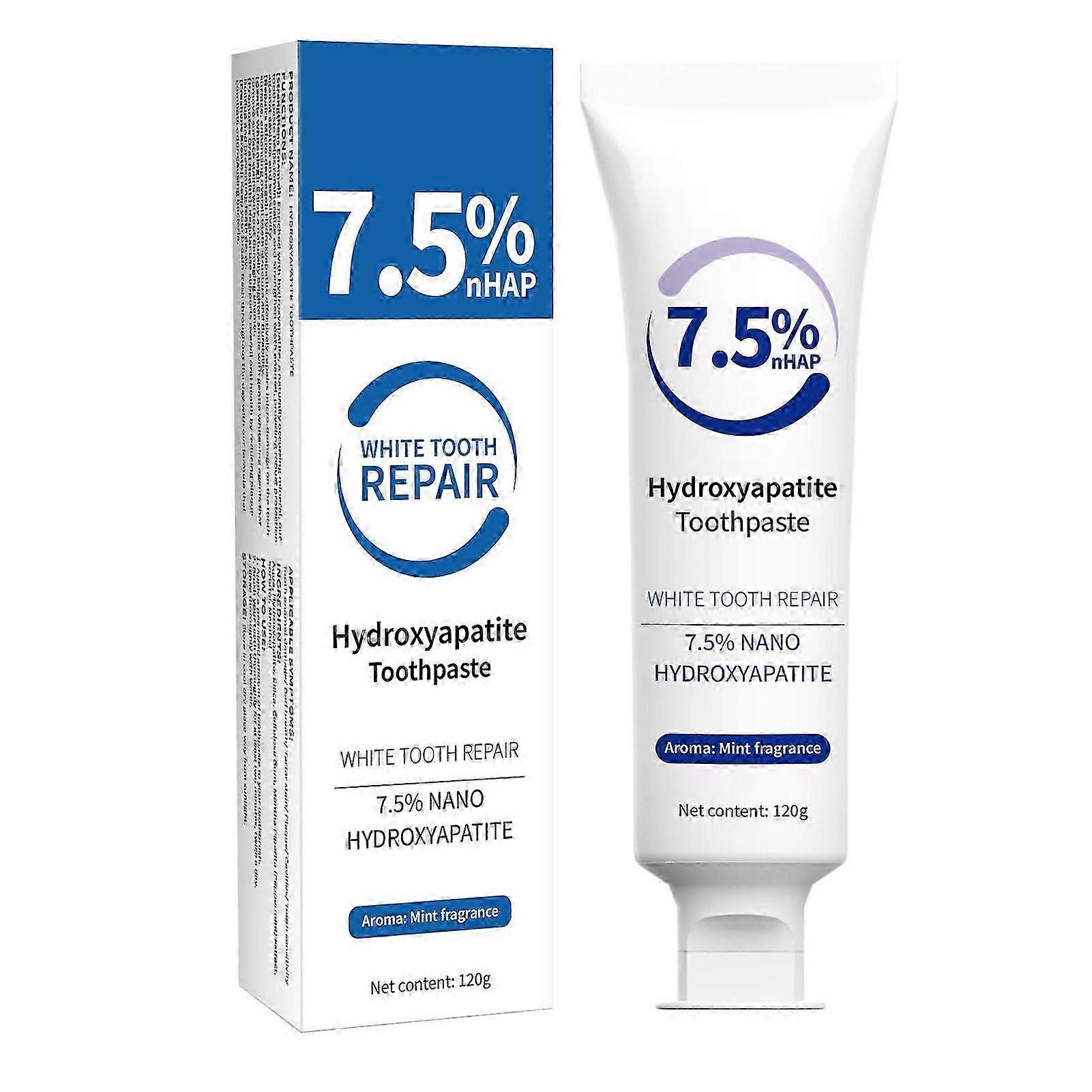 Hydroxyapatite Toothpaste for Advanced Enamel Protection Freshing Breath Fluoride-free Toothpaste for Men Women