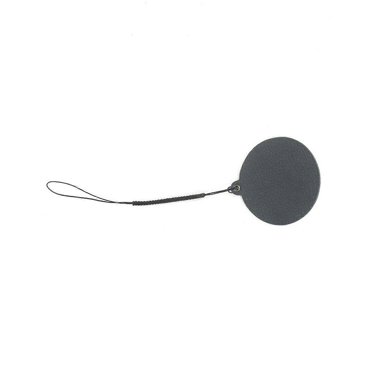 Lightweight Leather Adhesive Lens Cover AntiDrop Cord Secure Attachment for Mini41 Camera Accessories Easy Clean  Dark Grey