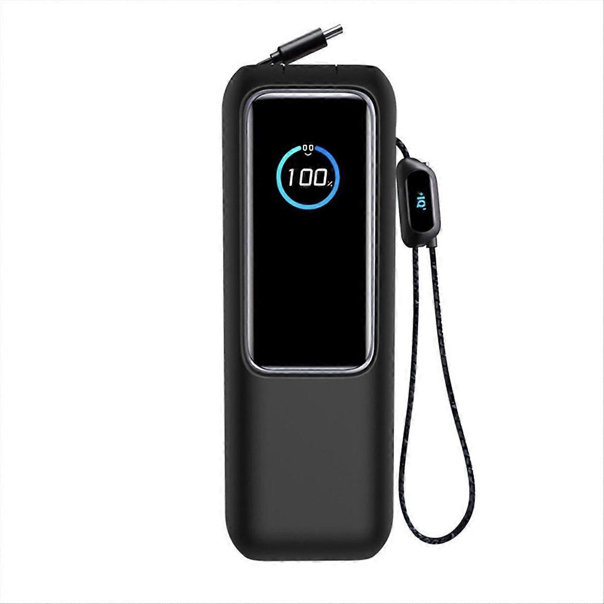 Shockproof Silicone Case for 25000mAh 165W Power Travel Carrying Case with Card Storage Protective