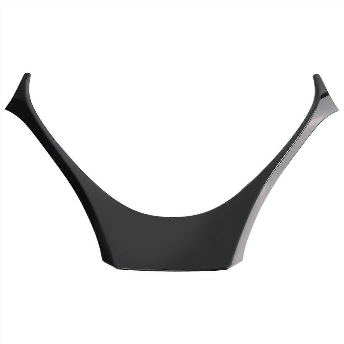 Car Steering Wheel Panel Garnish Cover For C- Black