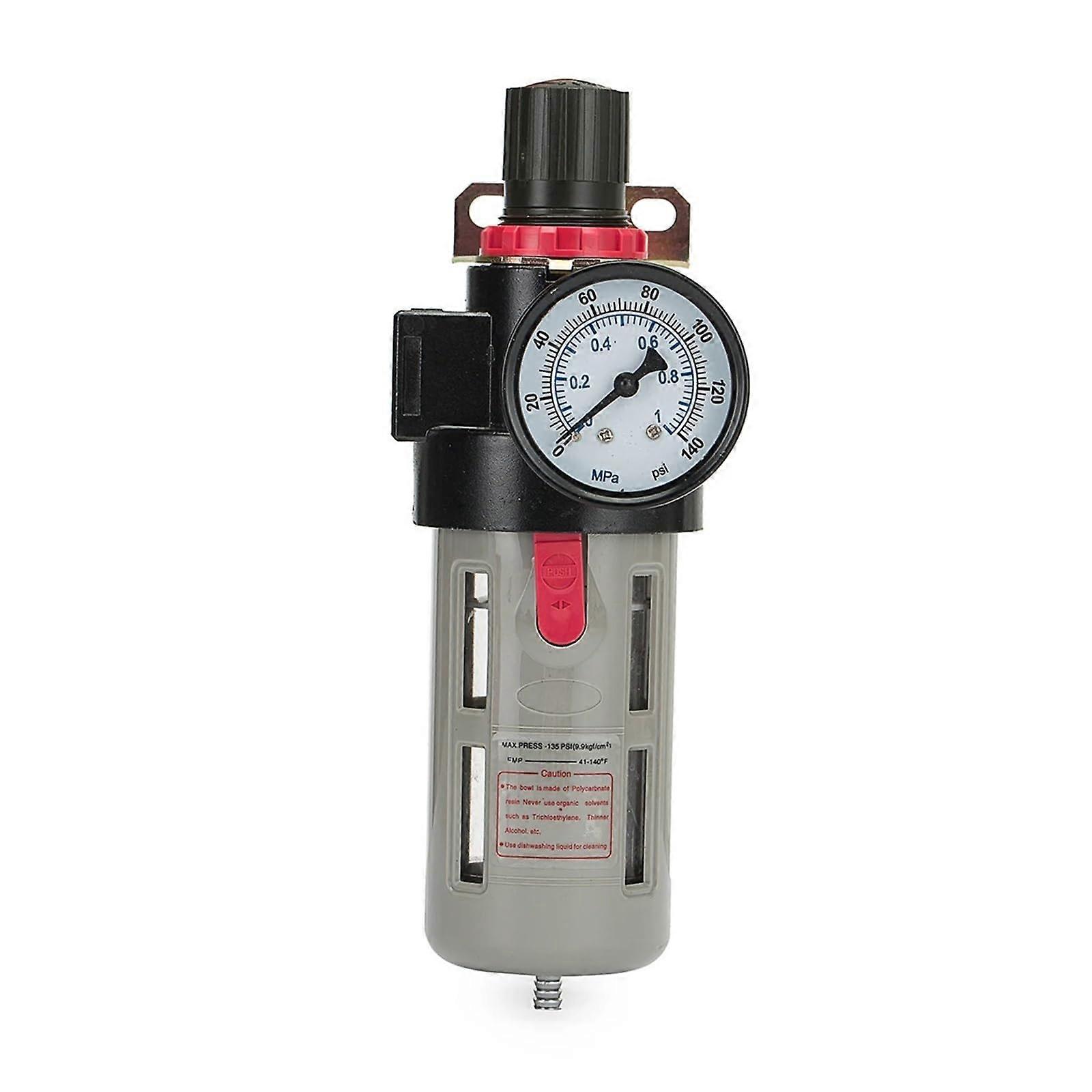 Air Source Treatment FRL Unit, Filter Regulator Lubricator, 1/4 3/8 1/2 In, Models 2000 3000 4000