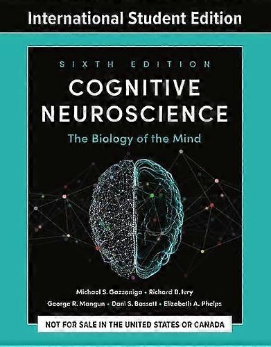 Cognitive Neuroscience by Ivry & Richard B. University of California & Berkeley Multiplecomponent retail product Book