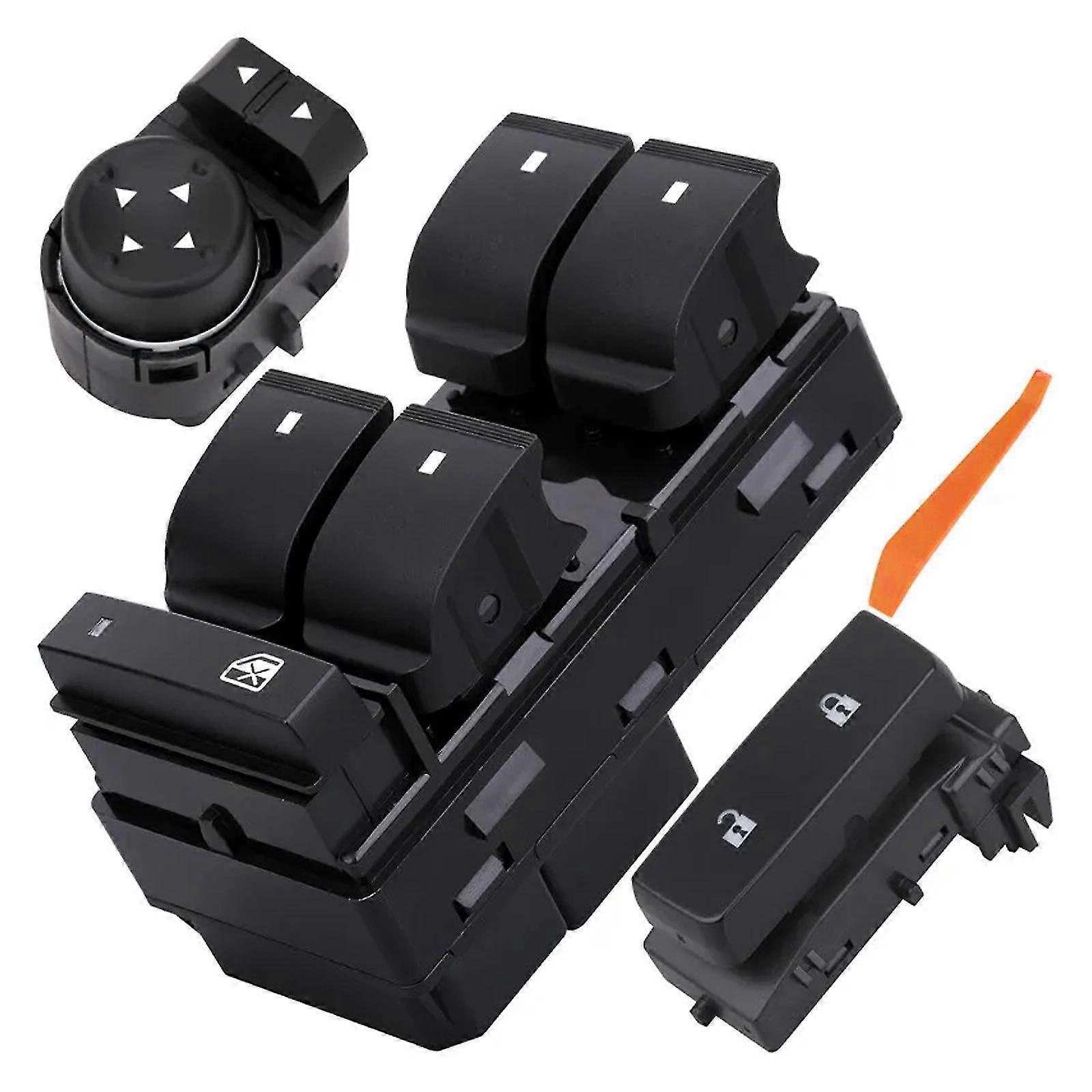Complete Driver Side Switch Kit for Chevrolet Silverado & GMC Sierra - Window, Lock, Mirror