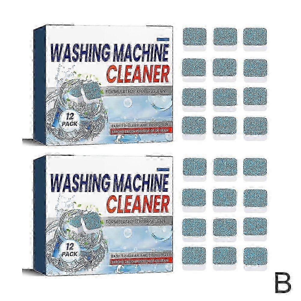 Active Washing Machine Cleaner Descaler Deep Cleaning Tablet Efficient Cleaning