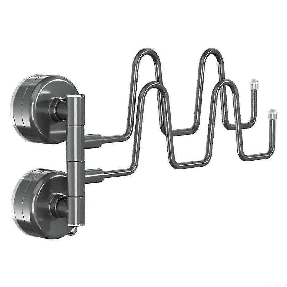 Shoe Rack with Suction Cup Waterproof Foldable Wall Mounted Space Saver for Balcony and Window Drying