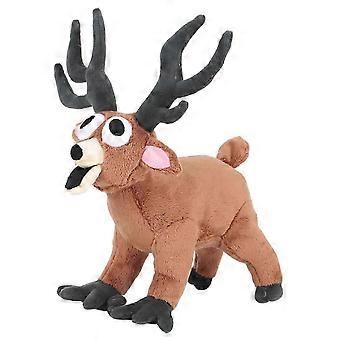 99 nätter i skogen plysch 38 cm, 99 nätter skogshjort plysch samlardocka för flickor pojkar present