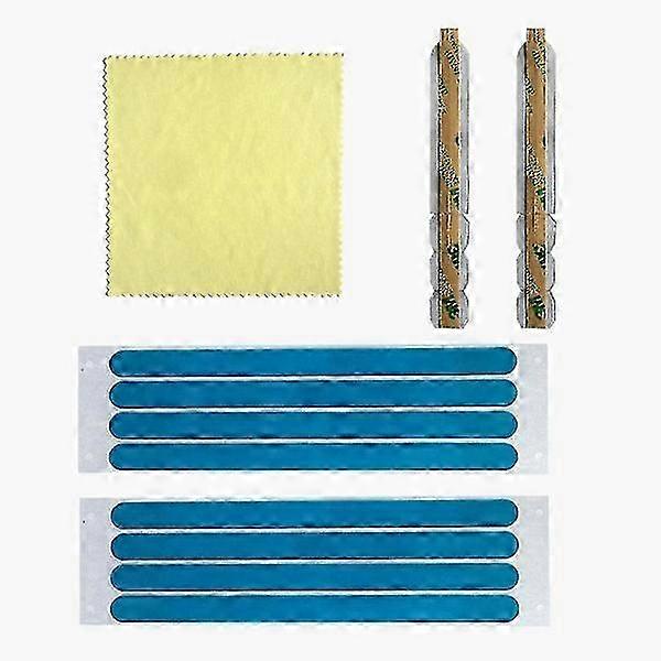 Privacy filter adhesive strips and slider mounts for monitors and laptops - replacement kit - B-yuhao
