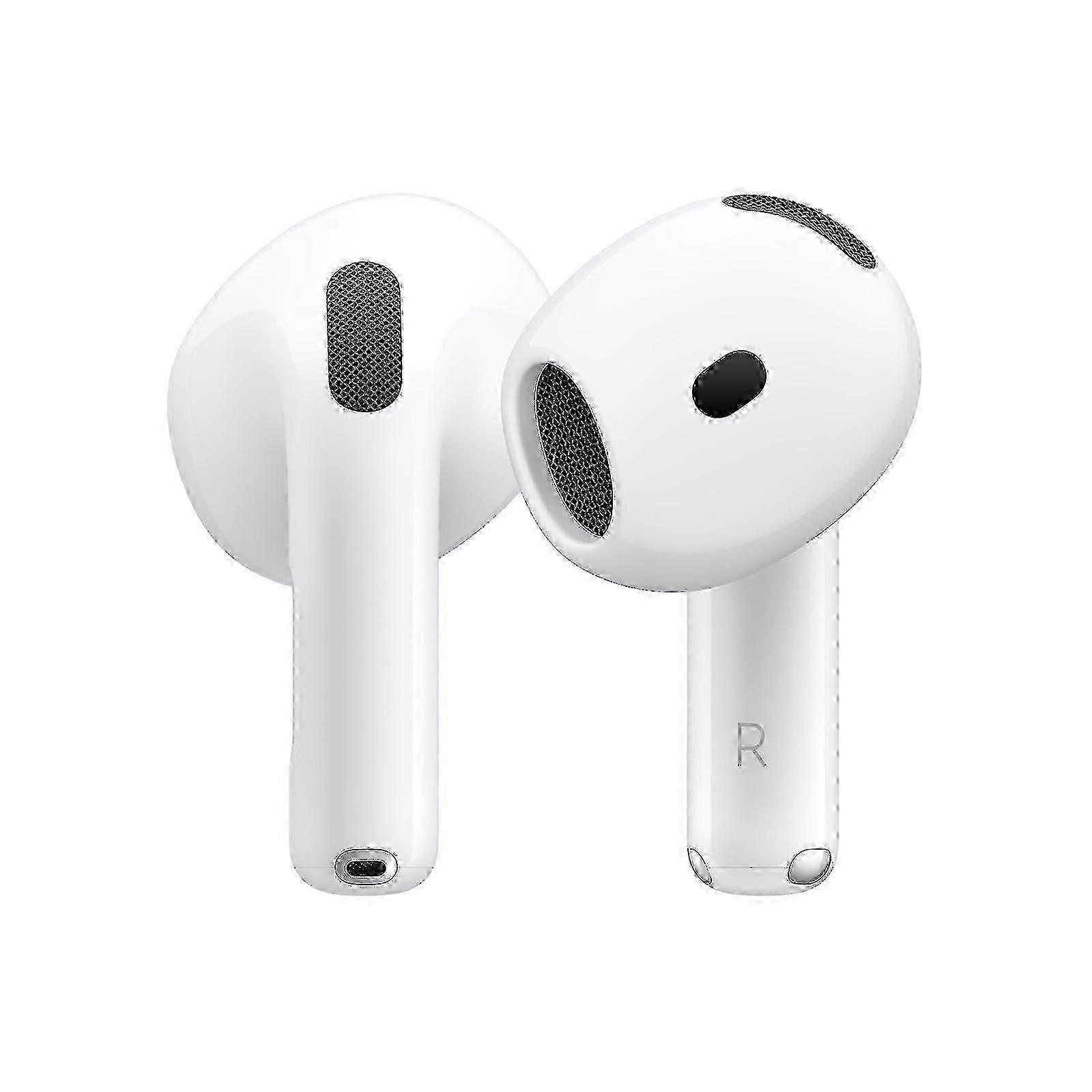 Écouteurs sans fil Airpods 4, casque Bluetooth à réduction active du bruit, 26 secondes