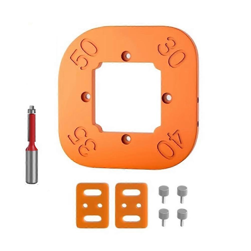 Woodworking Router Corner Radius Templates Jig Routing Curved Corners Milling Circular Radian Hardness Tool R30-R50