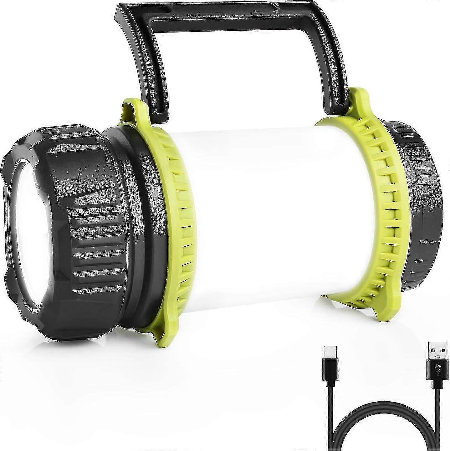 e Camping Lights Rechargeable, Bright LED Torch Rechargeable, Dimmable 5 Modes Camping Torch Lantern with Power Bank