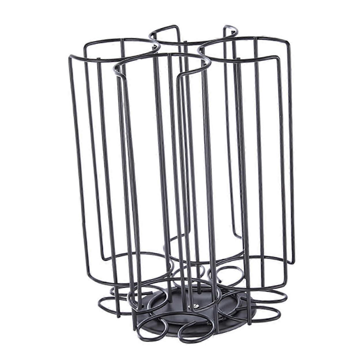 Coffee Capsule Holder 360° Rotating Vertical Pod Organizer Large Capacity Countertop Stand